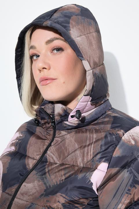 Image du produit Ulla Popken Doudoune matelassée HYPRAR à capuche, matière recyclée et déperlante (62)