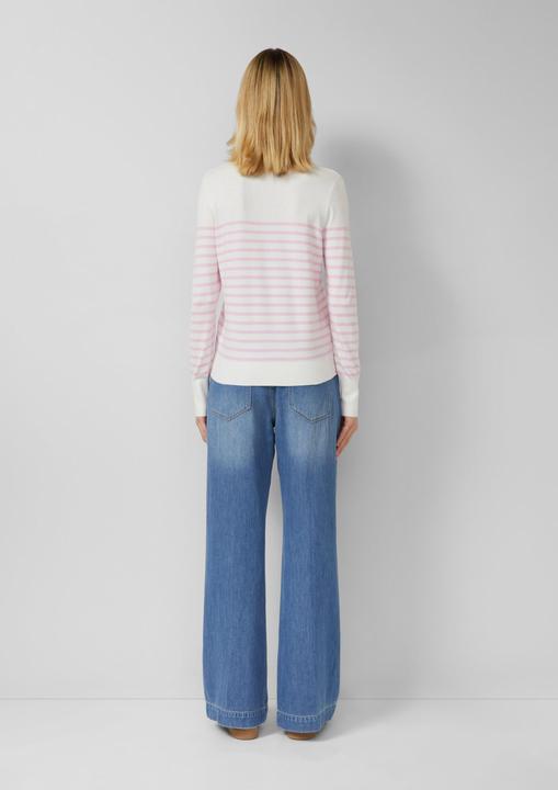 Image du produit s.Oliver Strickpullover Gestreifter Pullover aus Viskosemix (36)