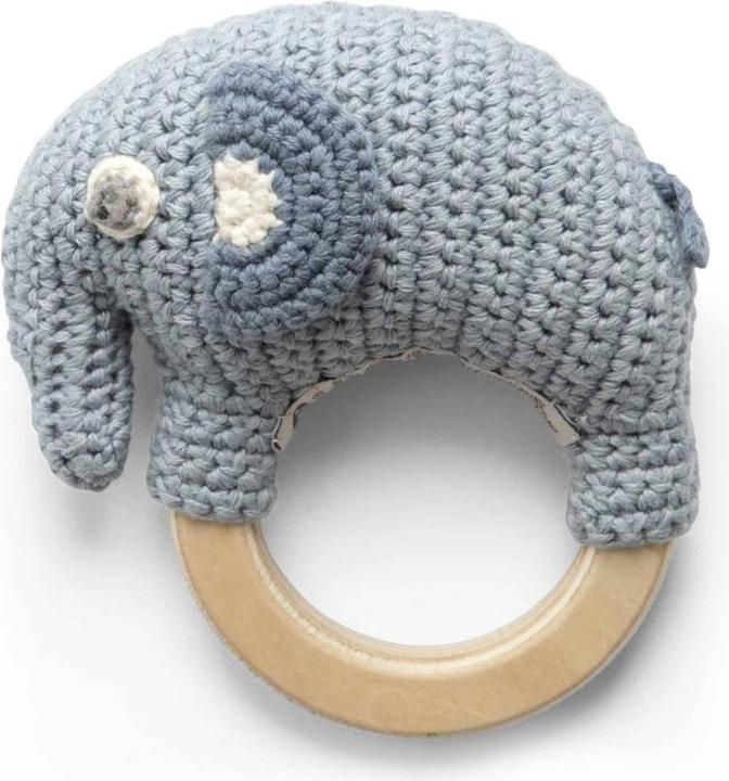 Produktbild Sebra Häkel-Rassel Fanto Puder