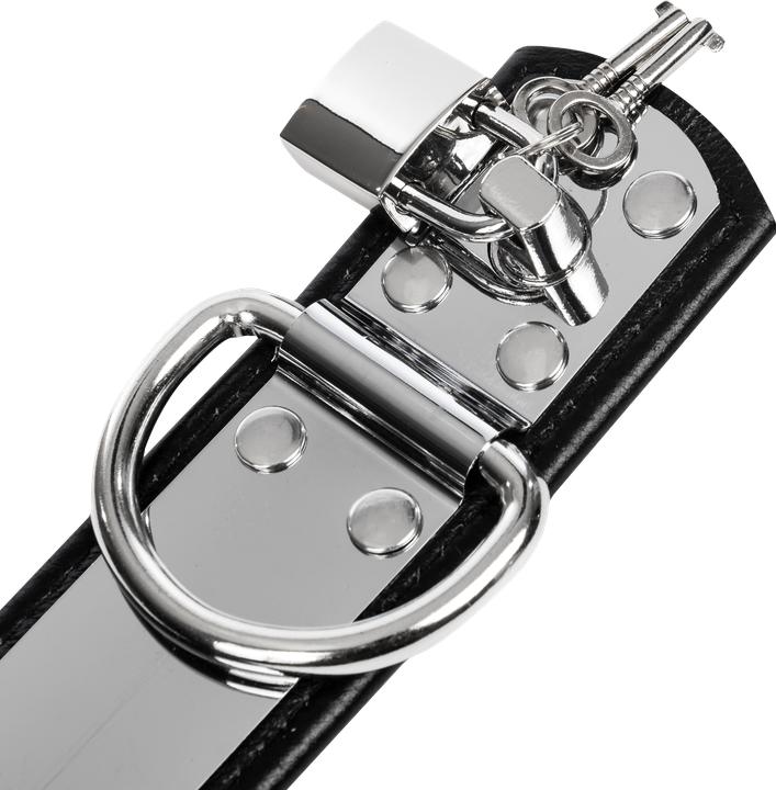 Actual product image Rimba Leather handcuffs