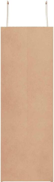 Actual product image VidaXL Kraft paper bags 50 pcs. with handle brown 45x17x48 cm paper bag (Gift bag, 50 x)