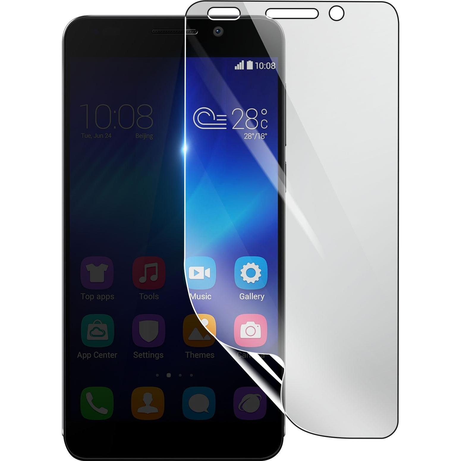 3MK Hydrogel Bildschirmfolie für Honor 6 (1 Stück, Honor 6), Smartphone Schutzfolie, Transparent