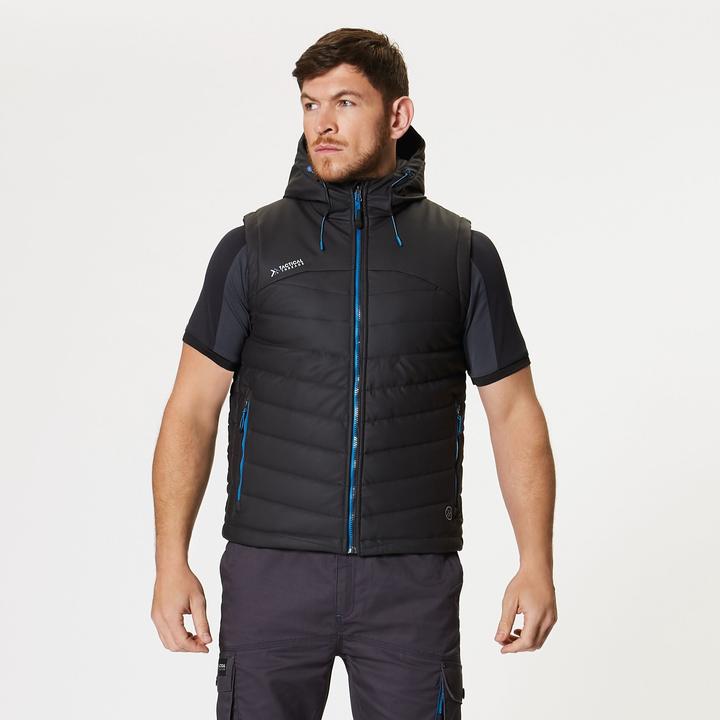 Actual product image Regatta Calculate quilted waistcoat with hood (L)