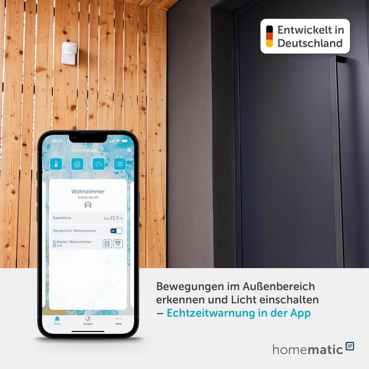 Produktbild Homematic IP Smart Home Bewegungsmelder (20 m)