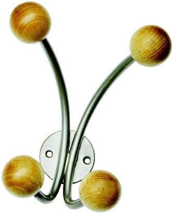 Actual product image Alco Wall coat hook silver