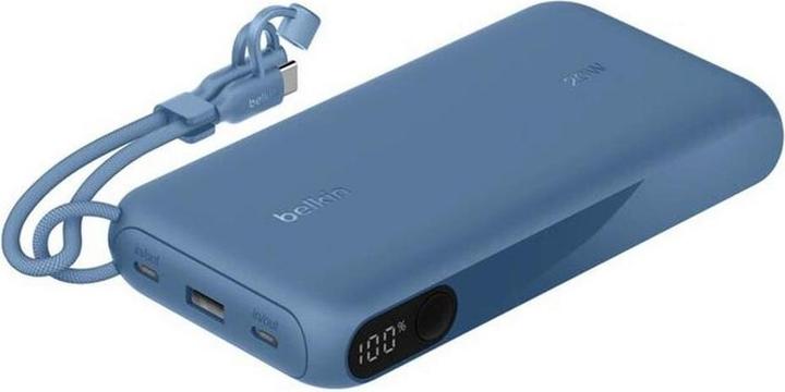 Immagine prodotto Belkin BPB028hqBL, 20000 mAh, Blu (20000 mAh, 20 W, 74 Wh)