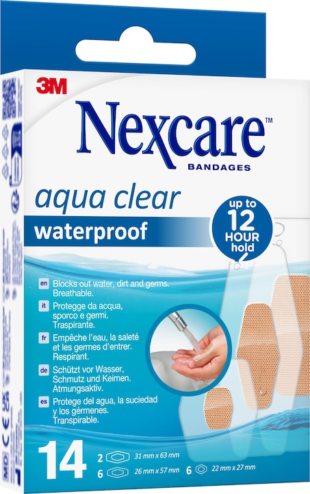 Actual product image Nexcare Aqua Clear (14 x)
