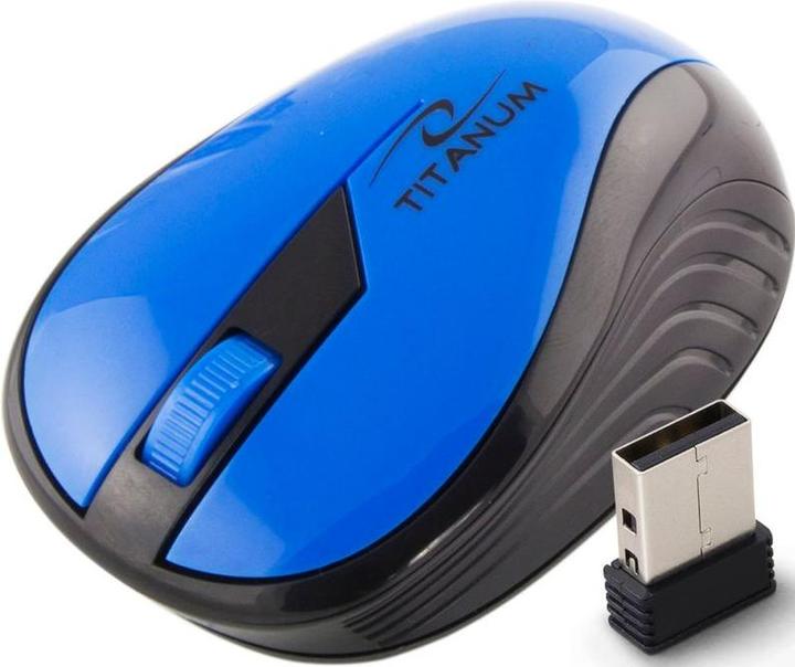 Produktbild Esperanza Titanum Wireless Maus rechts RF Wireless Optisch 1000 DPI (Kabellos)