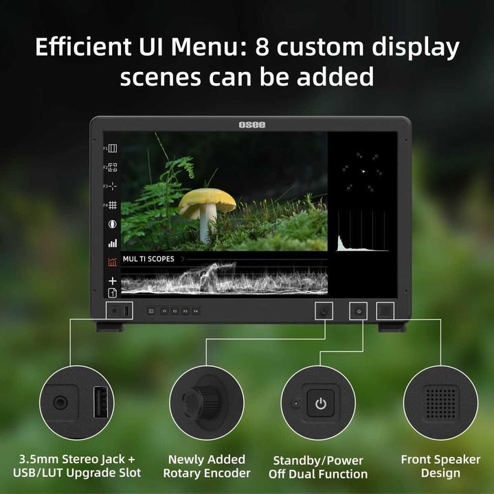 Productafbeelding Osee Field Monitor 21.5 inch High Brightness HDR - 1500 Nits (MEG (26M22SKIT00000) (21.50")