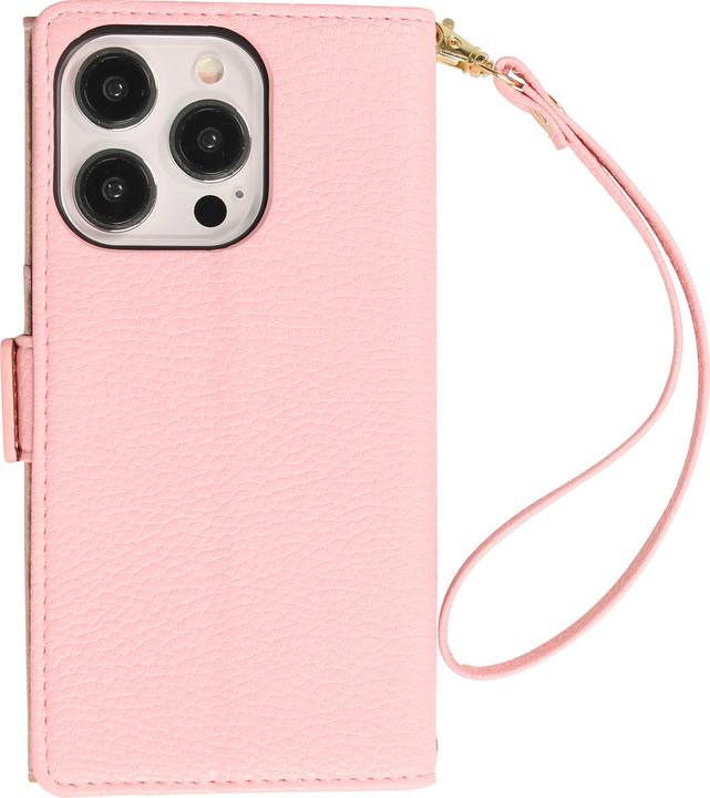 Actual product image PhoneLook Flip wallet cover made from vegan leather with wallet case and magnetic fastener (Apple iPhone 15 Pro Max)
