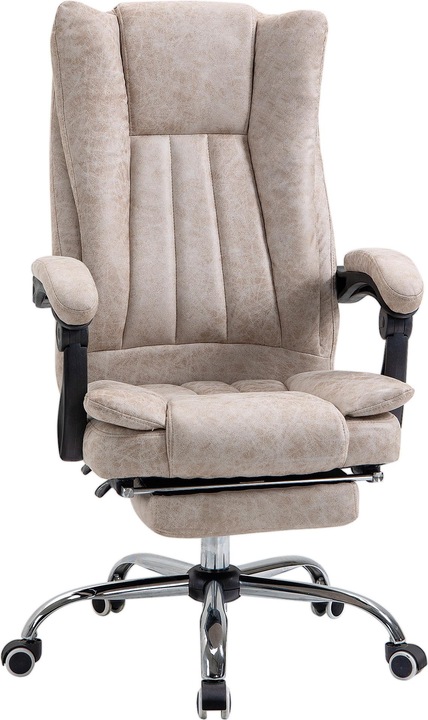 Produktbild Vinsetto Bürosessel mit Wippfunktion, ergonomisch, Kunstleder