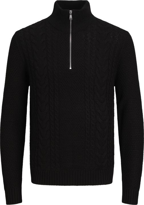 Immagine prodotto Jack & Jones Zip a quarto di dollaro monocolore Zip a quarto di dollaro (XXL)