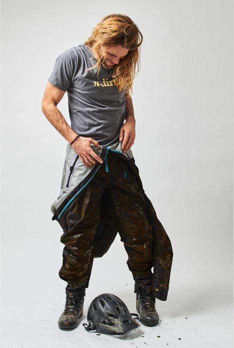 Produktbild dirtlej Dirtsuit Prime Edition, schwarz/blau, XS (XS)