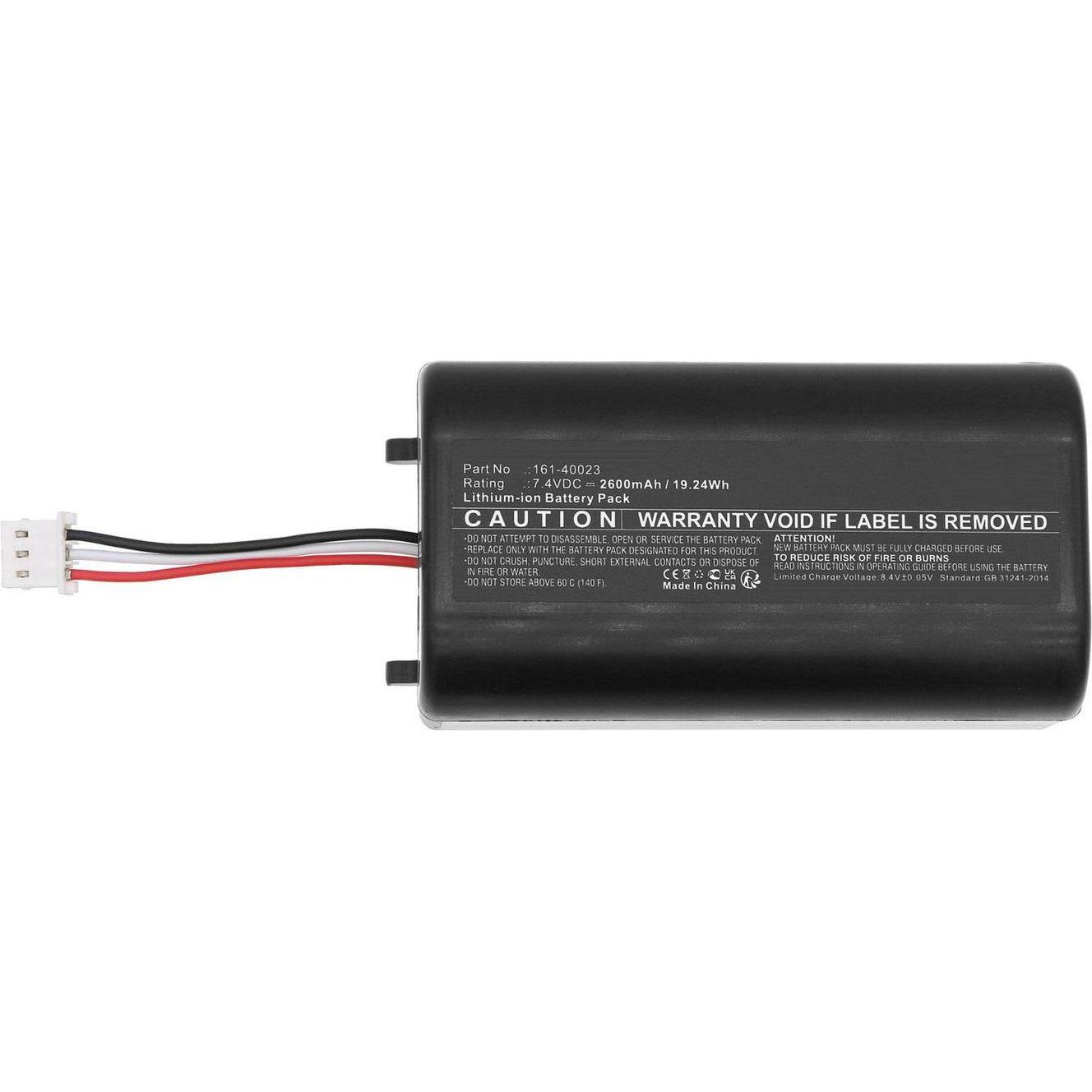 CoreParts Battery for Laerdal Medical (2600 mAh), Notebook Akku