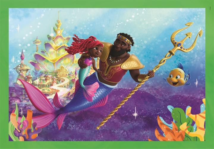 Produktbild Clementoni Pzl 4In1 Disney Ariel (72 Teile)