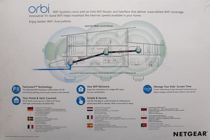 Produktbild Netgear Orbi RBK53 Mesh WiFi Set