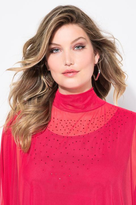 Produktbild Miamoda Bluse, oversized, Mesh, Glitzersteinchen, Top (58)