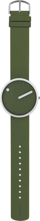 Immagine prodotto Picto 43396-7764S Unisex Fresh Olive Silicone 40mm 5ATM (Orologio da polso analogico)