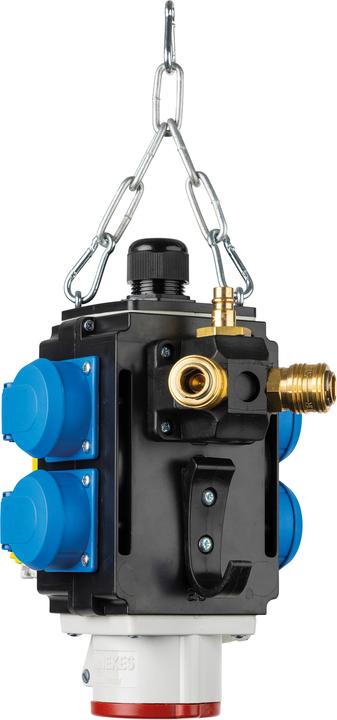 Actual product image As - Schwabe Energy cube with compressed air and data connection (CEE 7/3, CEE)