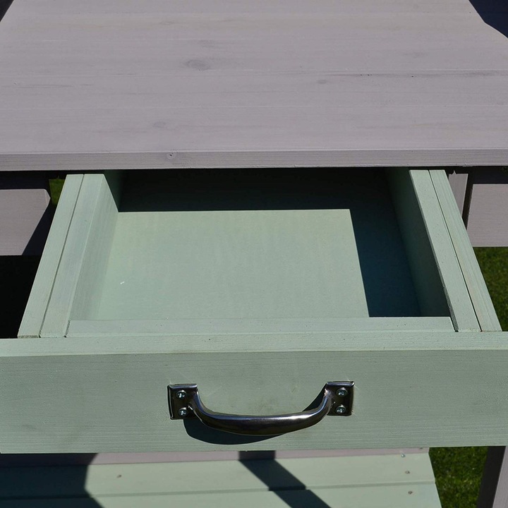 Produktbild Homcom Pflanztisch mit Schublade und Wanne