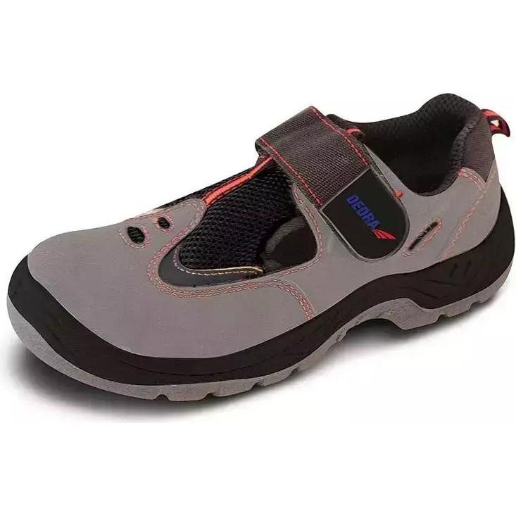 Dedra, Sicherheitsschuhe, Safety sandals D2 nubuck very light, size 47 (BH9D2-47) (S1, 47)