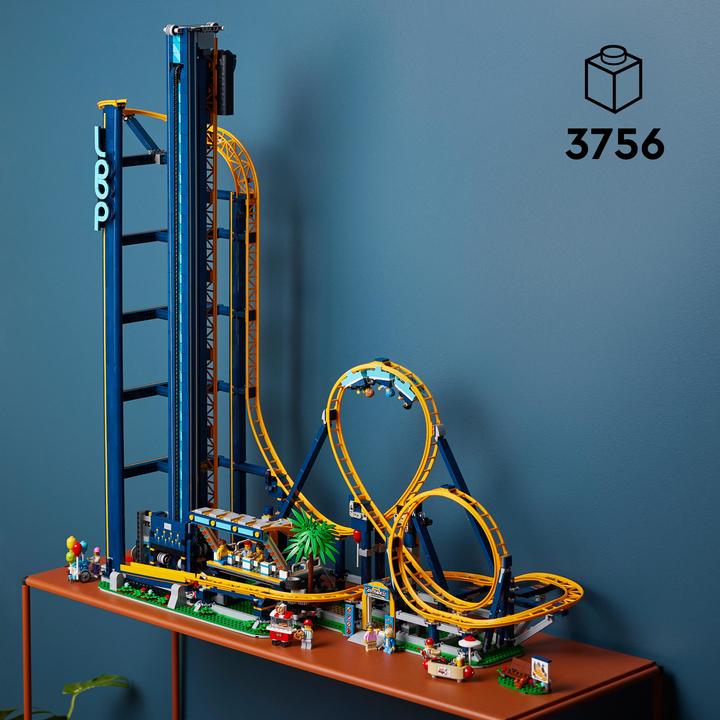Produktbild LEGO Looping-Achterbahn (10303, LEGO Icons, LEGO Seltene Sets)
