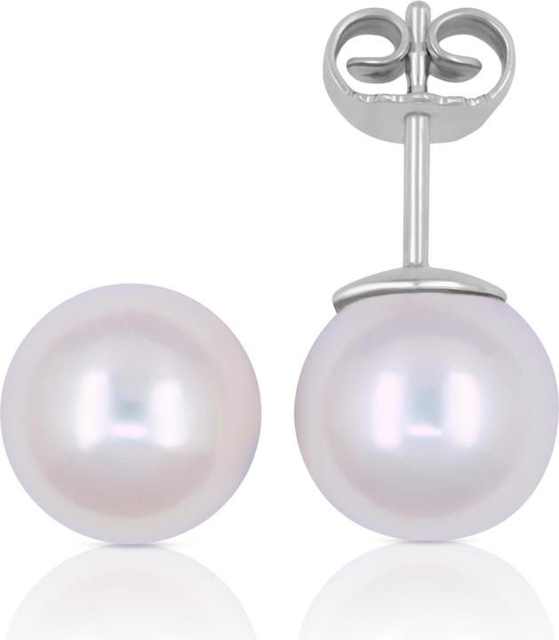 Image du produit Muau Boucles d'oreilles (750 Perle Akoya)