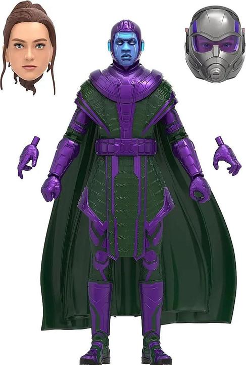 Produktbild Hasbro Ant-Man et la Guêpe : Quantumania Marvel Legends figurine Cassie Lang BAF : Kang the Conquerer 15 cm
