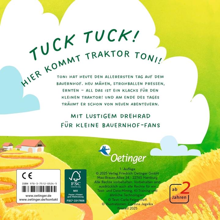 Actual product image Einsatz für Toni Traktor (German)