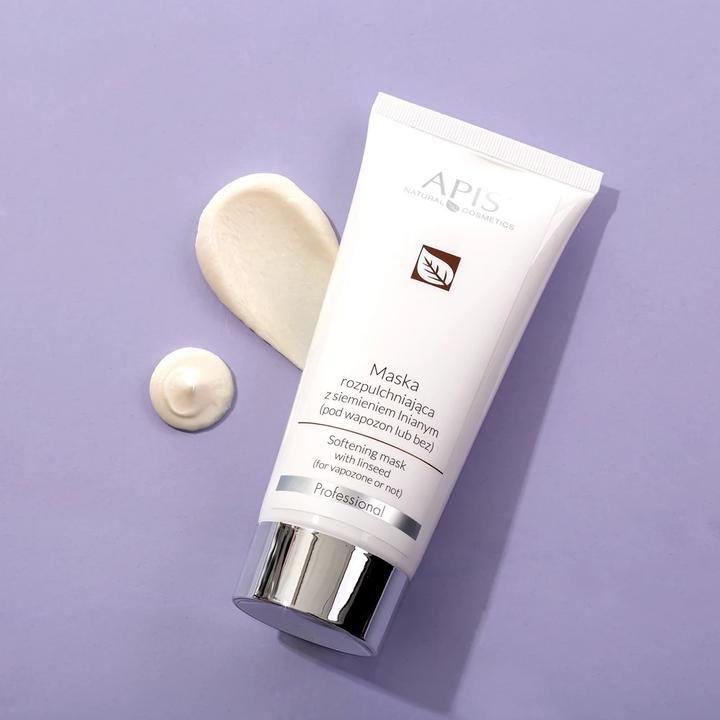 Actual product image Apis Natural Cosmetics Apis Professional Softening Mask Loosening Mask With Linseed 200Ml (200 ml)