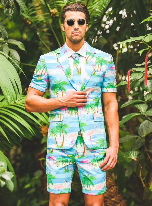 Produktbild OppoSuits Flaminguy Sommer-Anzug (52)