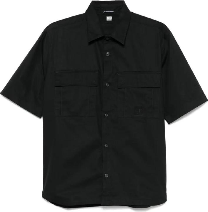 Actual product image C.P. Company The Metropolis Series Gabardine Shortsleeve Shirt (M)