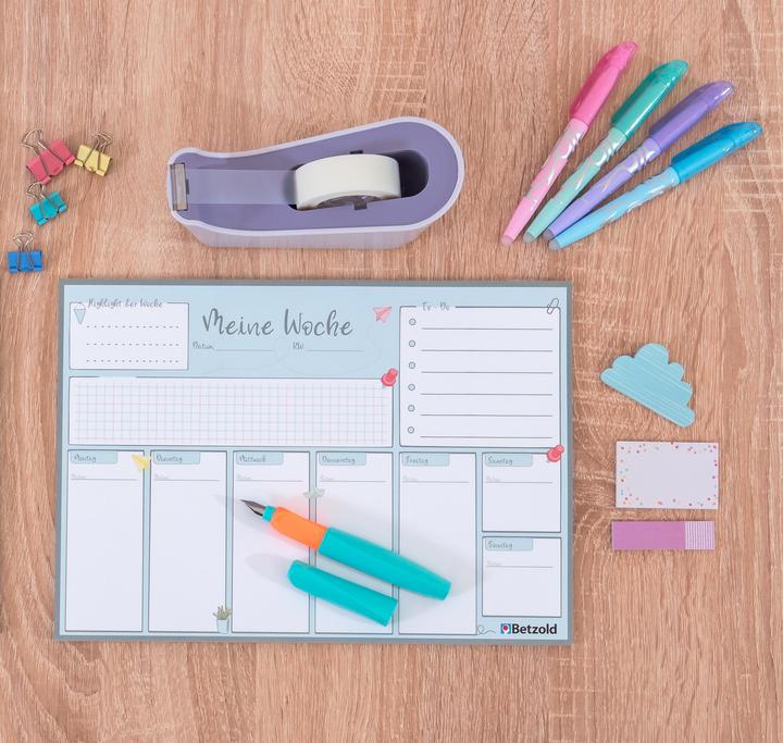 Actual product image Betzold Weekly plan tear-off pad, DIN A4, 60 pages (A4, No binding, German)