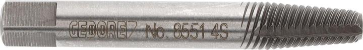 Produktbild Gedore Schraubenausdreher, Geringe Bohrtiefe, Chrom-Vanadium-Stahl, 54-56 HRC, Grösse 4, M11-M14