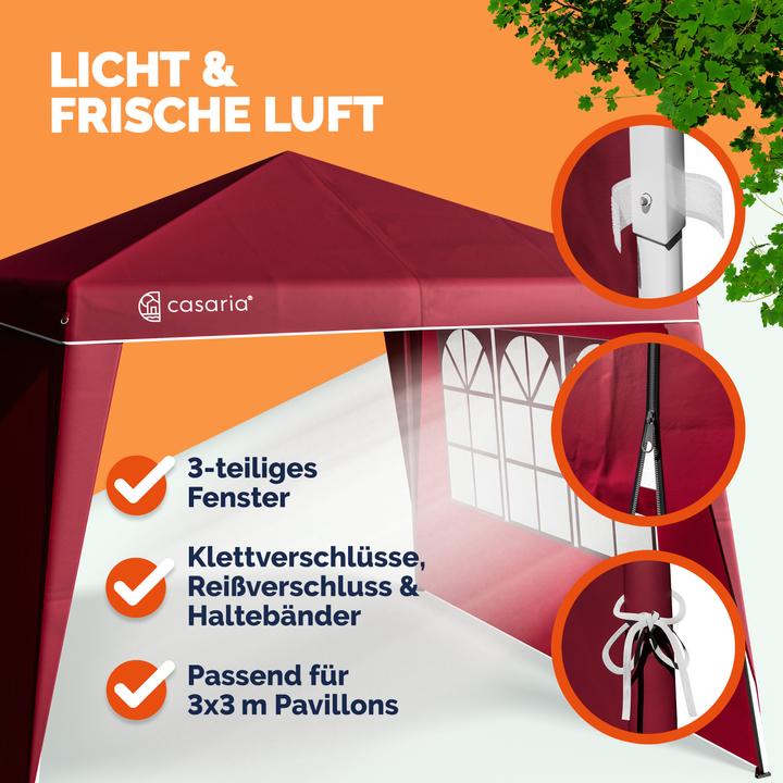 Image du produit Casaria Paroi latérale, ensemble de 2 (250 cm, 250 cm)