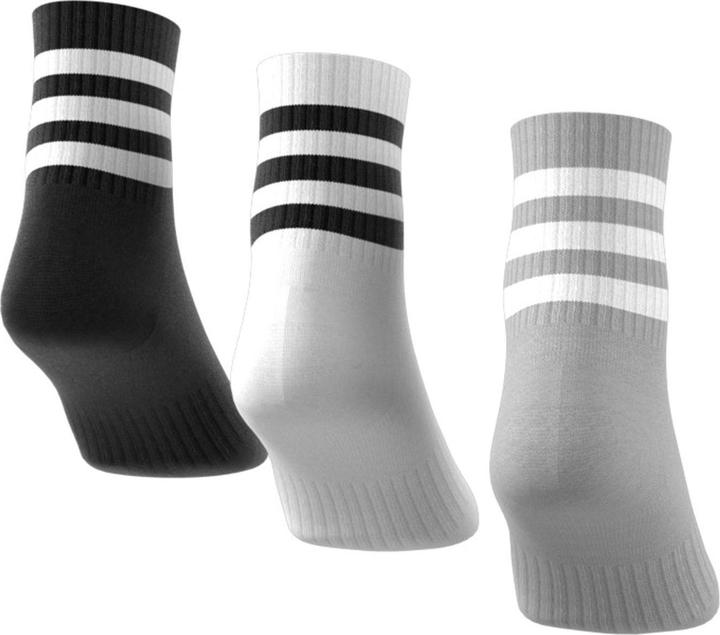 Immagine prodotto adidas Calzini 3-Stripes Cushioned Sportswear Mid-Cut (3 paia) (28 - 30)