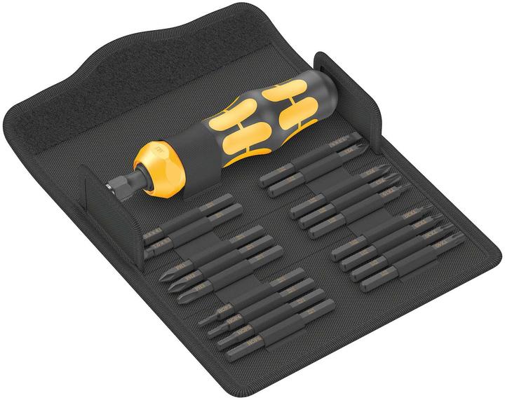 Produktbild Wera Kraftform Kompakt 900 Set 1 (Pozidriv-Kreuzschlitz (PZ), Phillipps-Kreuzschlitz (PH), Pin-torx, Schlitz, Innensechskant)