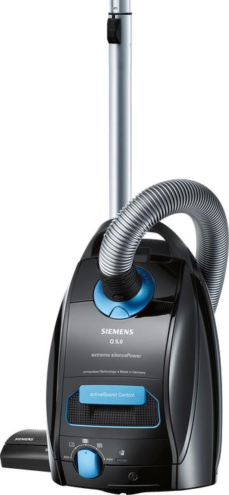 Siemens Hoover with bag, Q5.0 extreme silencePower, VSQ5X1230