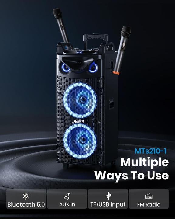 Immagine prodotto MouKey MK3024 - Sistema karaoke