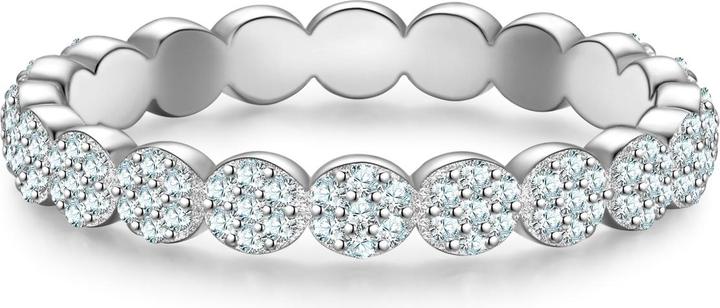Image du produit Glanzstücke München Ring Sterling Silber Zirkonia weiss - 38514 (54, Argent 925)