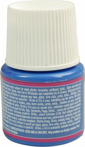 Actual product image Pebeo Deco Glossy acrylic paint (Medium blue, 45 ml)