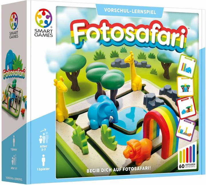 Image du produit Smart Games Safari photo (Allemand, Anglais, Français, Italien, Suisse-allemand, 1 Joueur)