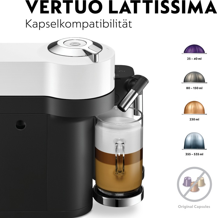Immagine prodotto De'Longhi Nespresso Vertuo Lattissima (NESPRESSO Vertuo)