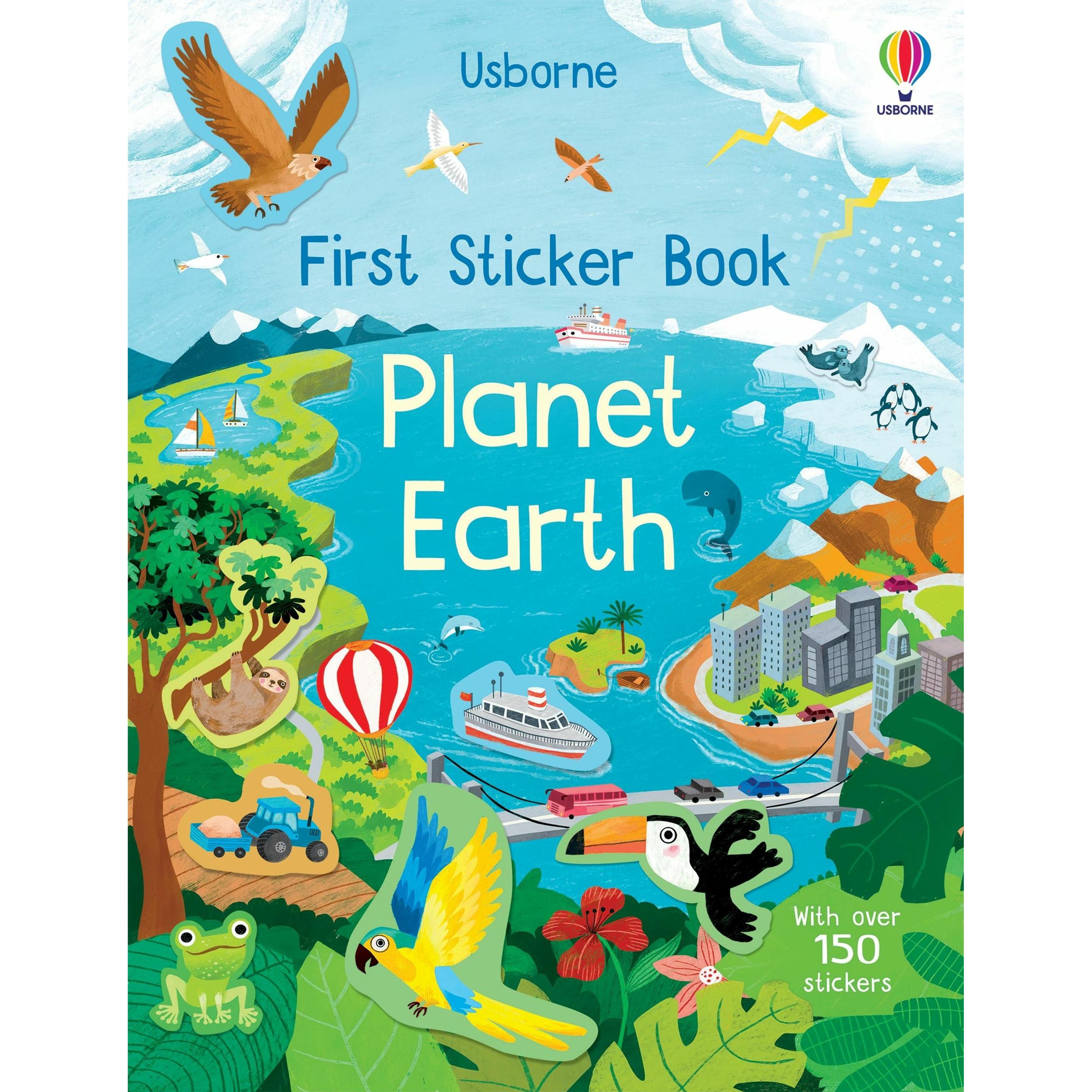 Usborne Publishing First Sticker Book Planet Earth (150 Sticker) (45508535)
