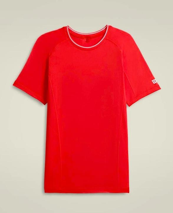 Actual product image Wilson Court Performance Crew Men red (XL)