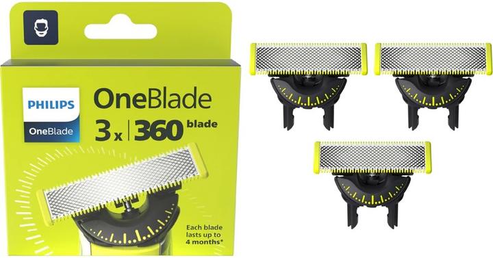 Actual product image Philips OneBlade Klinge 360 (3 x)
