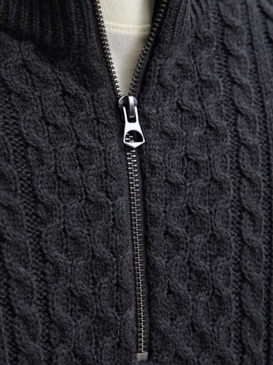 Actual product image Jack & Jones Jprblusean Knit Cable Half Zip Sn (XS)