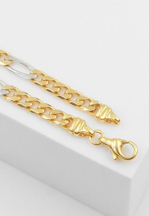 Image du produit Muau Figaro (19 cm, 750, Or blanc, Or jaune 18 carats)