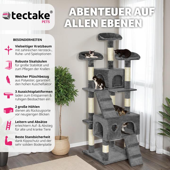 Produktbild tectake Mogli (170 cm, Grau)