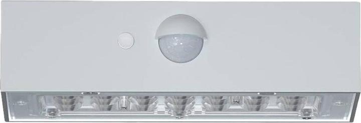 Actual product image V-TAC VT403 LED wall light with solar panel3.7 V, 4000 K 3000 K, white (350 lm, IP65)